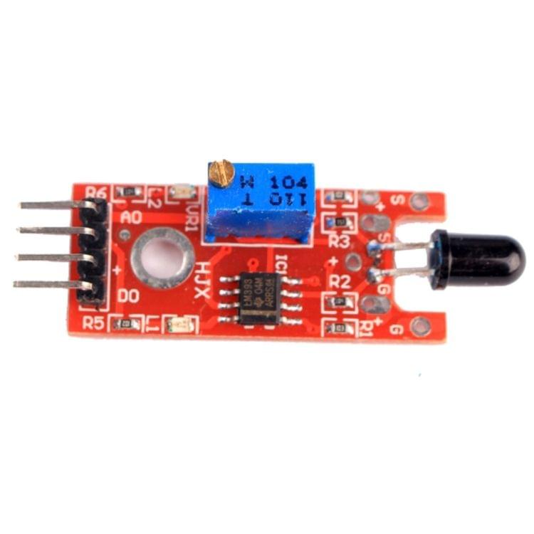 760nm to 1100nm Wavelengths 60 Degree Detection Flame Sensor Module for Robot