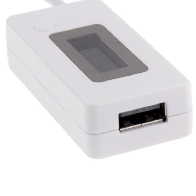 KCX-017 Mini Mobile Power Capacity Tester(White)