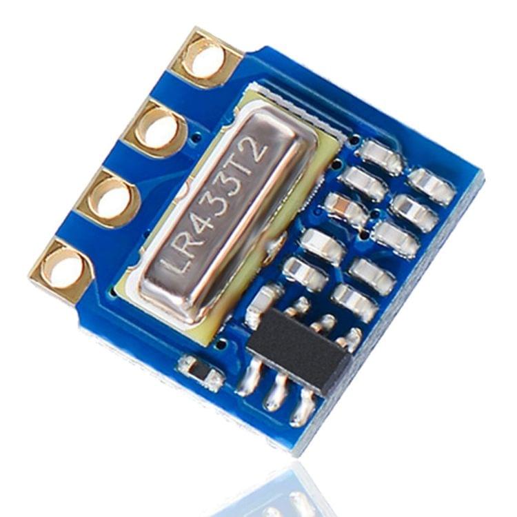 LandaTianrui LDTR-GN002 RF 433MHz Transmitter Receiver Module with Spring Antennas (Blue)