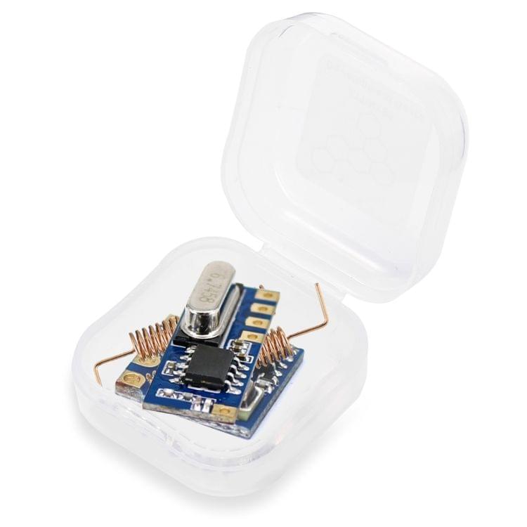 LandaTianrui LDTR-GN002 RF 433MHz Transmitter Receiver Module with Spring Antennas (Blue)