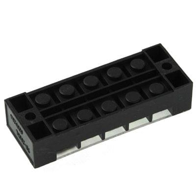 TB-2505 600V 25A Double Row 5 Position Terminal Connector (25A / 5P)