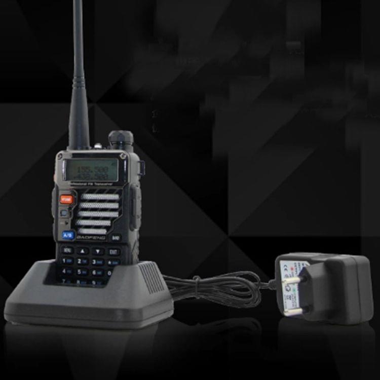 Battery Charger for Walkie Talkie(Black)