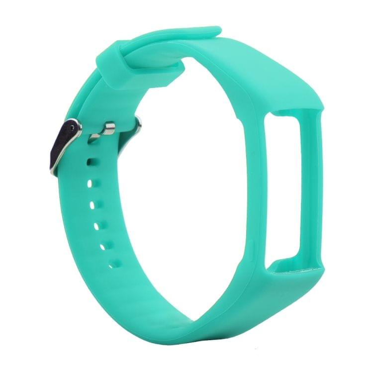 Silicone Sport Wrist Strap for POLAR A360 / A370 (Mint Green)