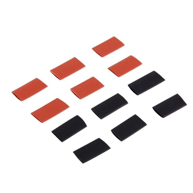 6mm Gold Bullet Connector with Heat Shrink Tubing for RC Battery (10 Pairs)