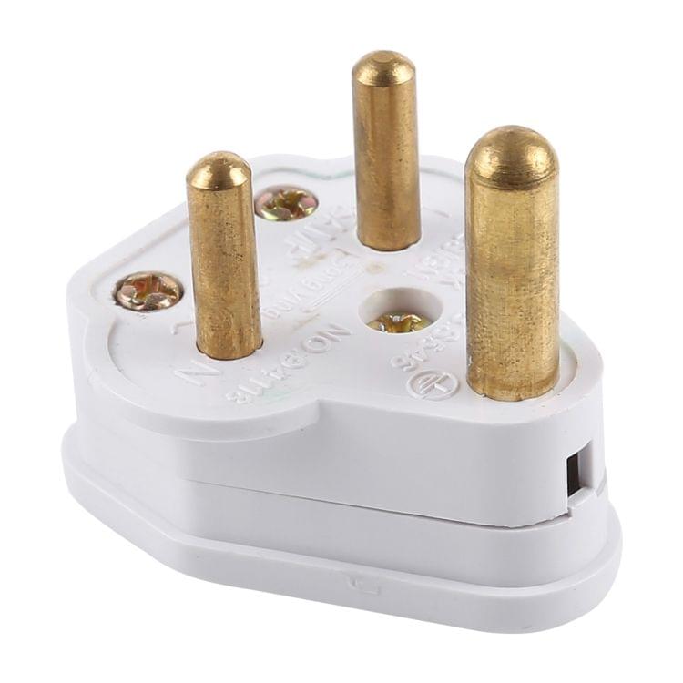 Power Plug Travel Power Adaptor, UK Plug(White)