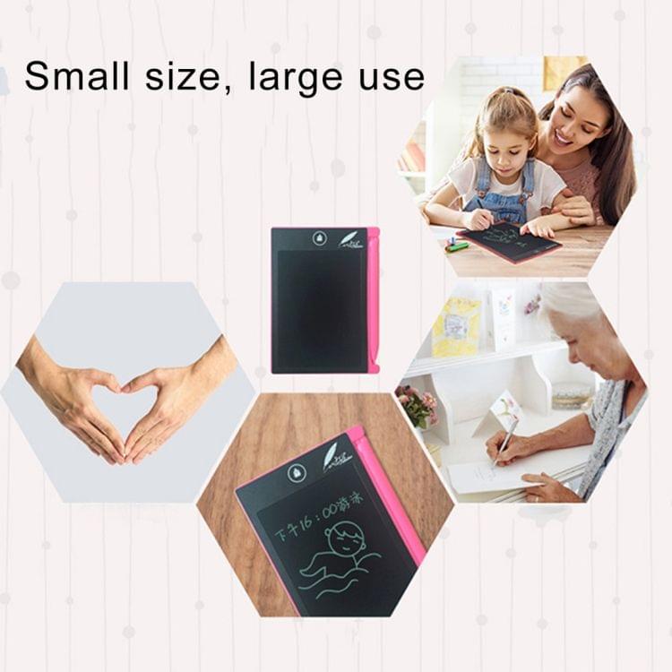 CHUYI 4.4 inch LCD Writing Tablet Portable Electronic Writing Drawing Board Doodle Pads with Stylus for Home School Office(Pink)