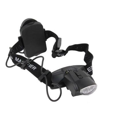 2 LEDs Headband Illuminating Dual Lens Magnifier with 5 Replacement Lenses