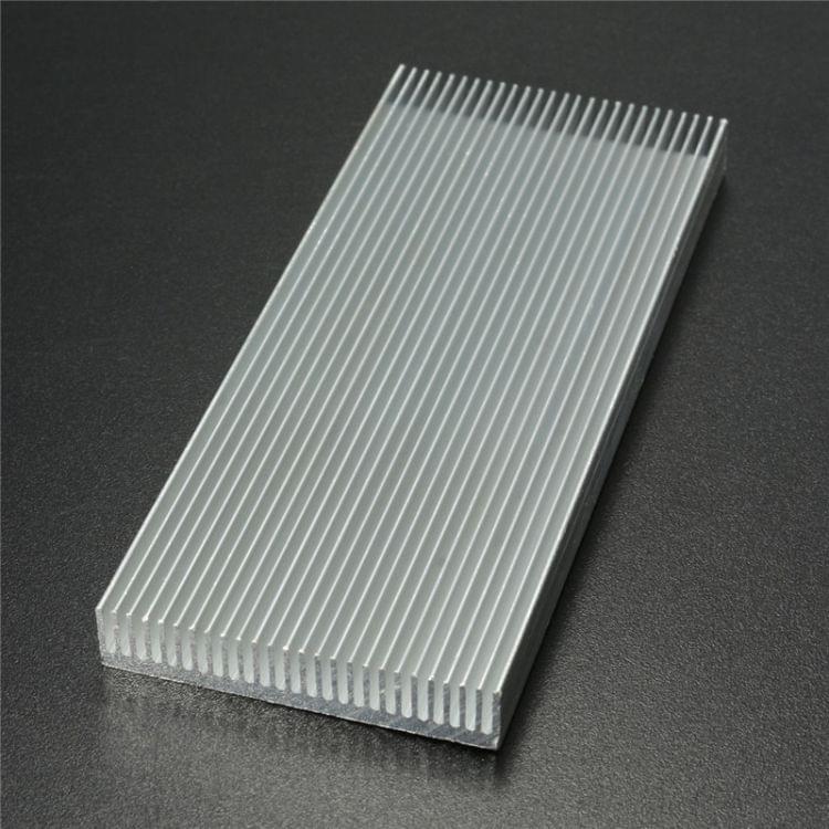 Aluminum Heat Sink Cooler Fin with 26 Fin for High Power LED Amplifier Transistor, Size: 100x41x8mm