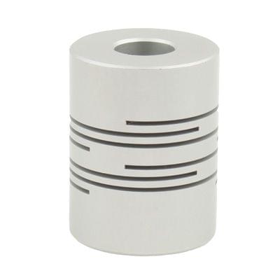 CNC Stepper Motor Flexible Coupling Coupler (8x8mm)(Silver)