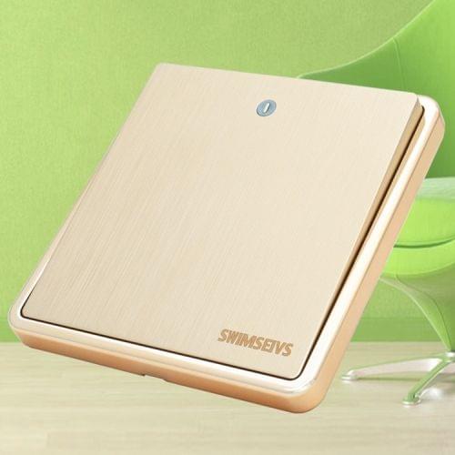 2 PCS SWIMSEIVS 2000W 10A Luxury Series Household Engineering Wall Switch Socket Opened More Control Relay Switch, AC 220V