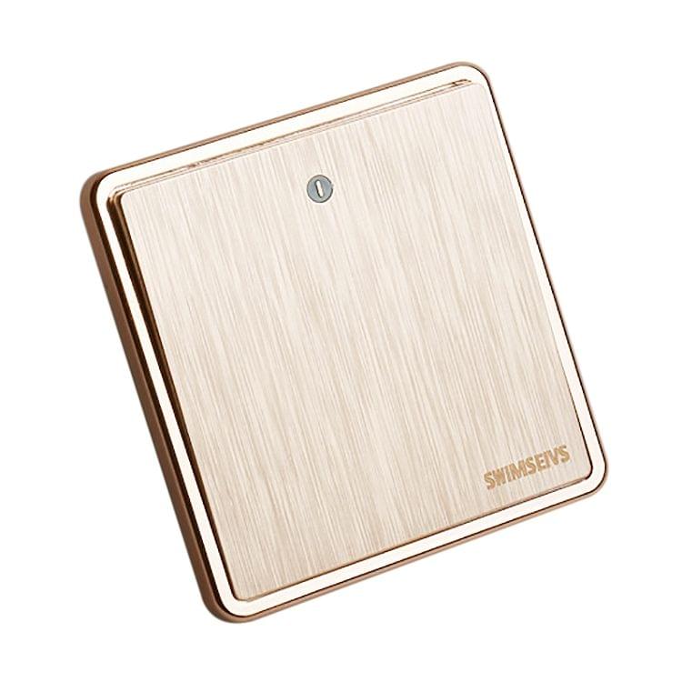 2 PCS SWIMSEIVS 2000W 10A Luxury Series Household Engineering Wall Switch Socket Opened More Control Relay Switch, AC 220V