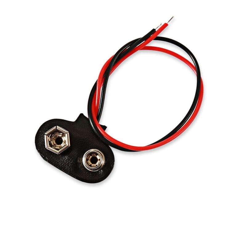 5 PCS 9V Soft Shell Battery Buckle