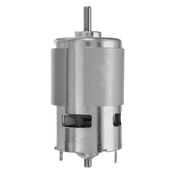 LDTR-WG0260 DC 12/24V 10000RPM High Speed Large Torque 775 Motor (Silver)