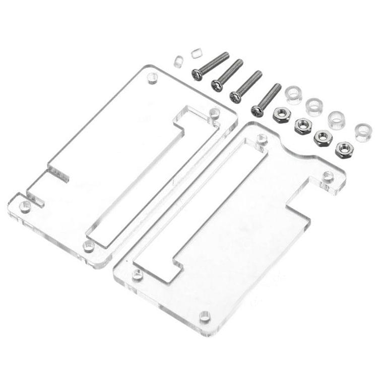 Acrylic Protective Shell Case for Raspberry Pi Zero - Transparent