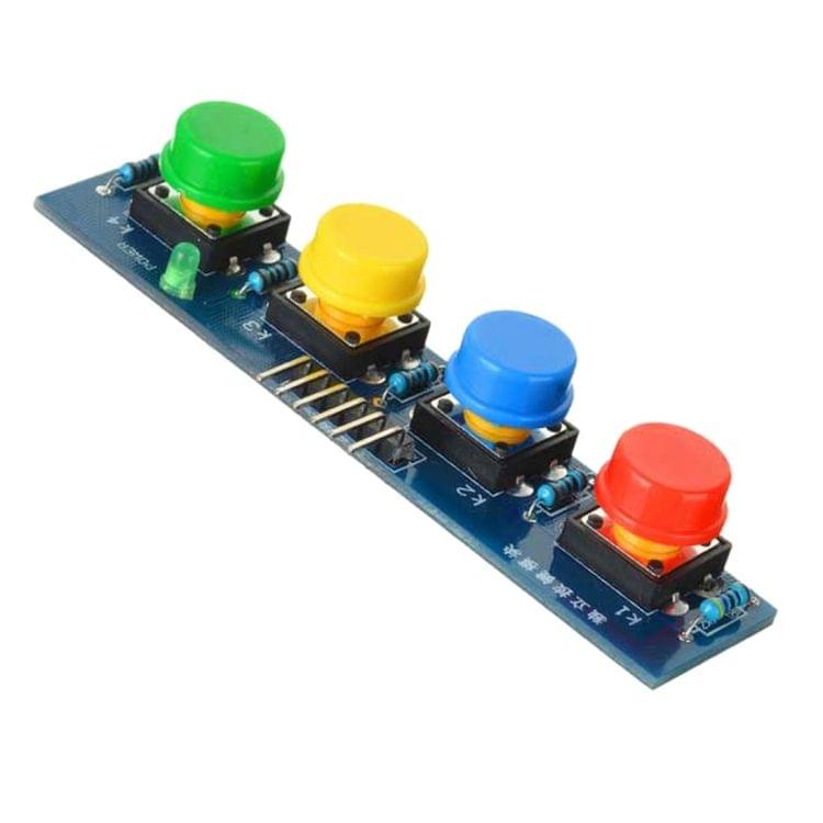 LDTR - Key4 4 Key Touch Button Module 3 - 6V External Keyboard for Arduino