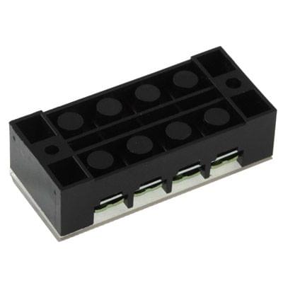 TB-2504 600V 25A Double Row 4 Position Terminal Connector (25A / 4P)