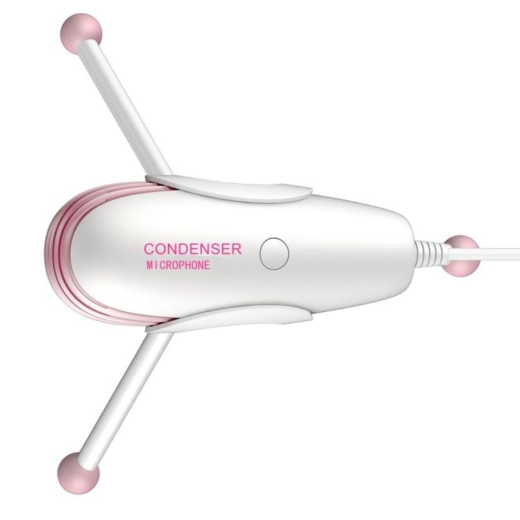 Yanmai SF500B Professional Condenser Sound Recording Microphone with Tripod Holder, Cable Length: 1.8m