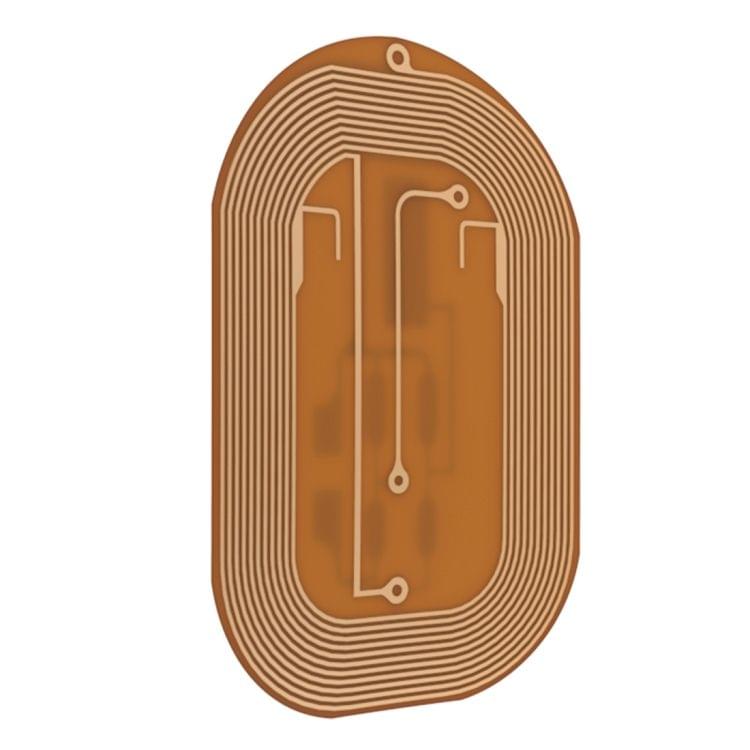 JAKCOM N2L Wearable Waterproof Smart Nail IC Card Smart Manicure with Connect Phone Flash LED, Support NFC / BUS Card / Metro Card / Access Control Card / Shopping Card / Parking Card(Brown)