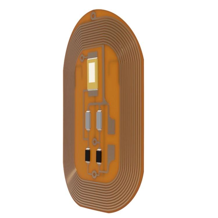 JAKCOM N2L Wearable Waterproof Smart Nail IC Card Smart Manicure with Connect Phone Flash LED, Support NFC / BUS Card / Metro Card / Access Control Card / Shopping Card / Parking Card(Brown)