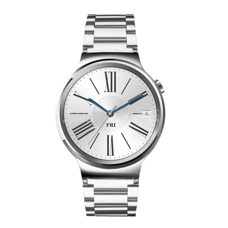 Stainless Bead Hidden Butterfly Buckle Closure Replacement Strap Bracelet Band for Huawei Watch