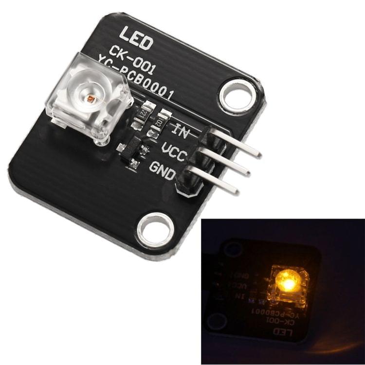 Landa Tianrui LDTR - HM009 Piranha LED Light-emitting Luminous Module for Arduino, Display Color: Yellow