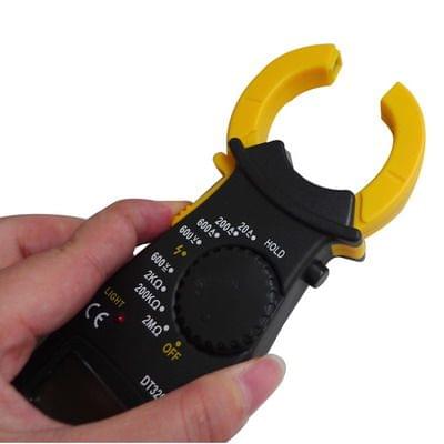 3 1/2 Digital Clamp Meter, Max Reading of 1999