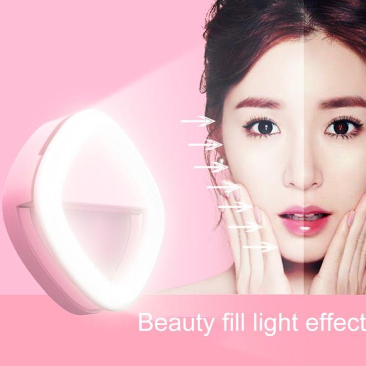 RK20 Mini and Portable Selfie Artifact 3 Levels of Brightness Cold and Warm Light Fill Light