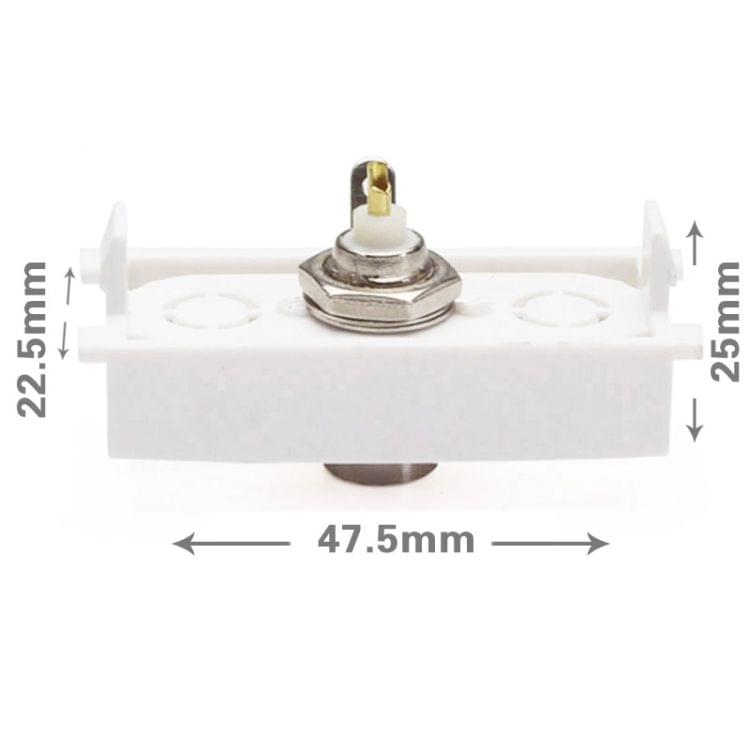 Welding Wall Plate Insert - BNC Female Jack