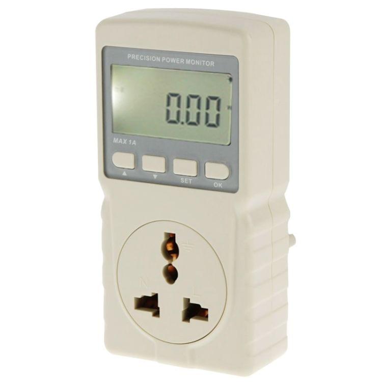 BENETECH GM87 LCD Display MAX 1A Micro Power Monitor Energy Meter, EU Plug