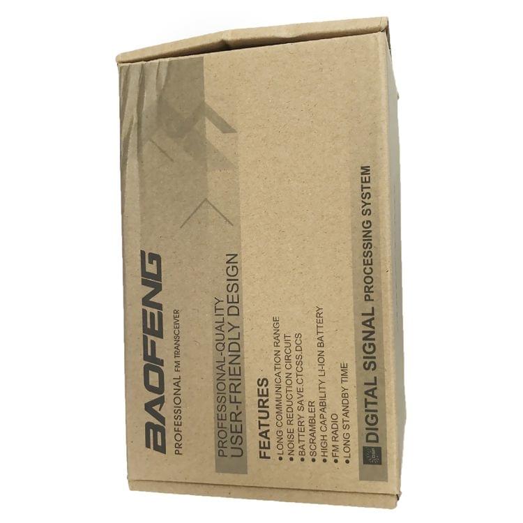 BaoFeng BF-F8HP 8W Dual Band Two-Way Radio VHF UHF Handheld Walkie Talkie, EU Plug(Black)