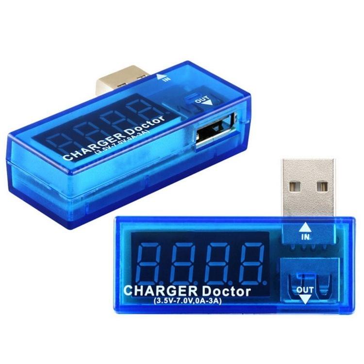 USB Voltage Charge Doctor / Current Tester for Mobile Phones / Tablets(Blue)