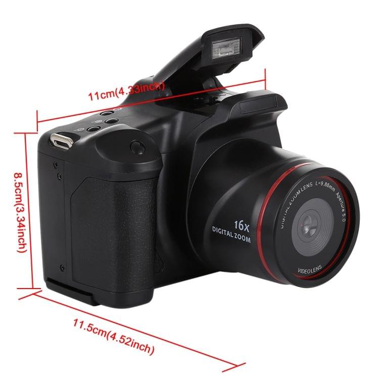 16.0 Mega Pixel HD DV SLR Camera, 2.4 inch LCD, Full HD 720P Recording, Infrared Lens, EIS