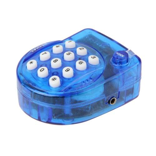 QL-2008 Phone Genius Mini Handsfree Telephone, Size: 57 x 46 x 26mm(Blue)