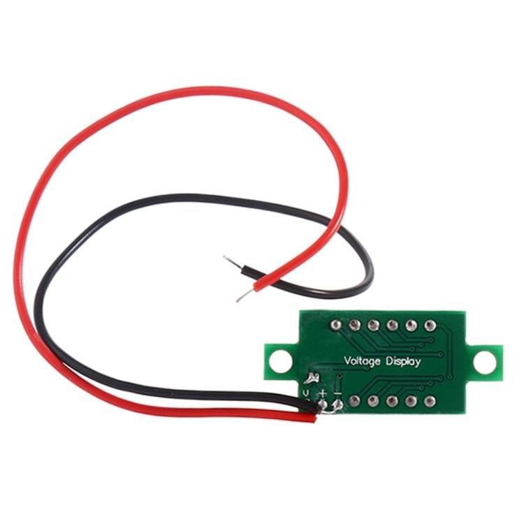 DC 4.5 - 30V LED Panel Voltmeter Digital Voltage Meter