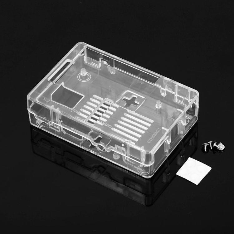 LDTR - WG0012 ABS Case Protective Box Compatible with Raspberry Pi 2 Model B / B + - Transparent