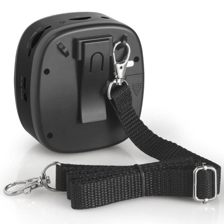 ASiNG S1015 5W Multi-function Portable Little Bee Voice Amplifier Speaker with Wired Microphone for Teacher / Tourist Guide, Support TF Card & Audio Input Function(Black)