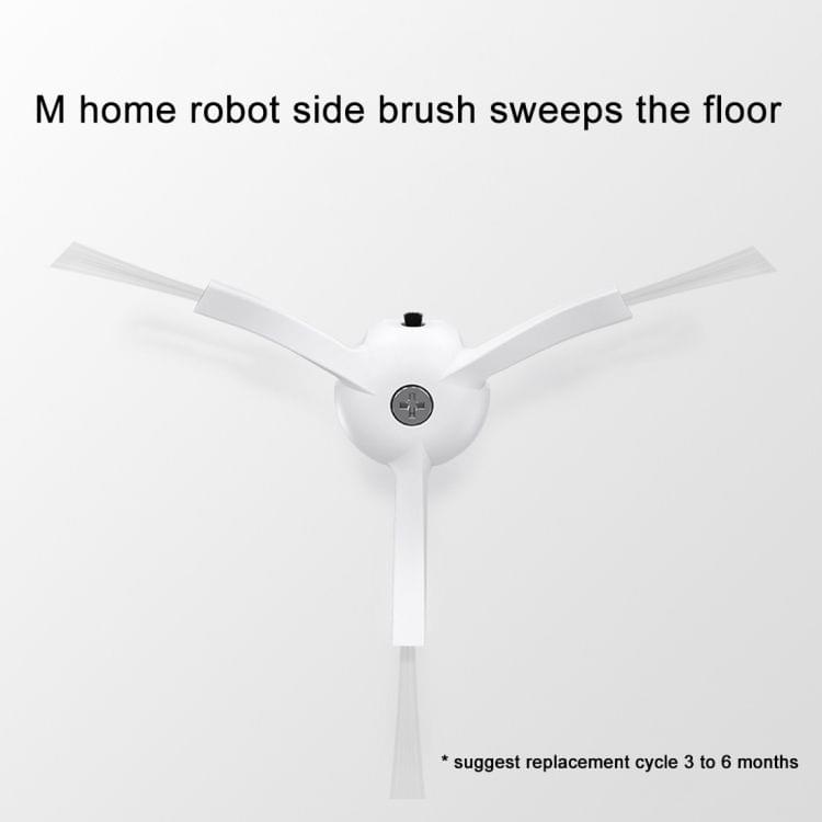 2 PCS Original Xiaomi MiHome Cleaning Robot (HC1500) Speed-regulating Side Brush with 330RPM High Speed and 130RPM Low Speed