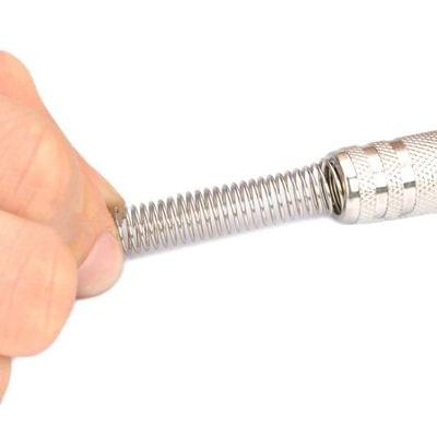 JL0057 6.36mm Audio Jack Connector (10 Pcs in One Package, the Price is for 10 Pcs)(Silver)