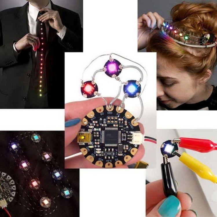 5 PCS LDTR - LB0002 WS2812B LED RGB Light Module - Black