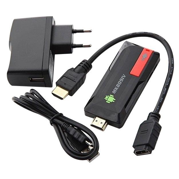 MK809IV Mini PC Android 4.4.2 TV Stick Dongle, CPU: RK3188 Quad Core, 2GB RAM + 8GB ROM, Support WIFI + HDMI + Bluetooth