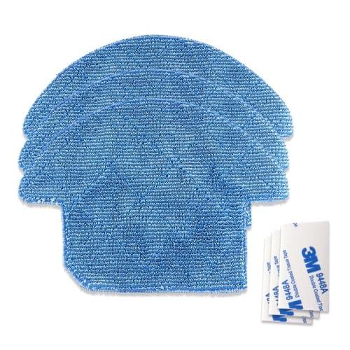 XI1751 3 PCS I260 Rags + 3 PCS G604 Magic Adhesive Stickers for ILIFE V7S V7S PRO