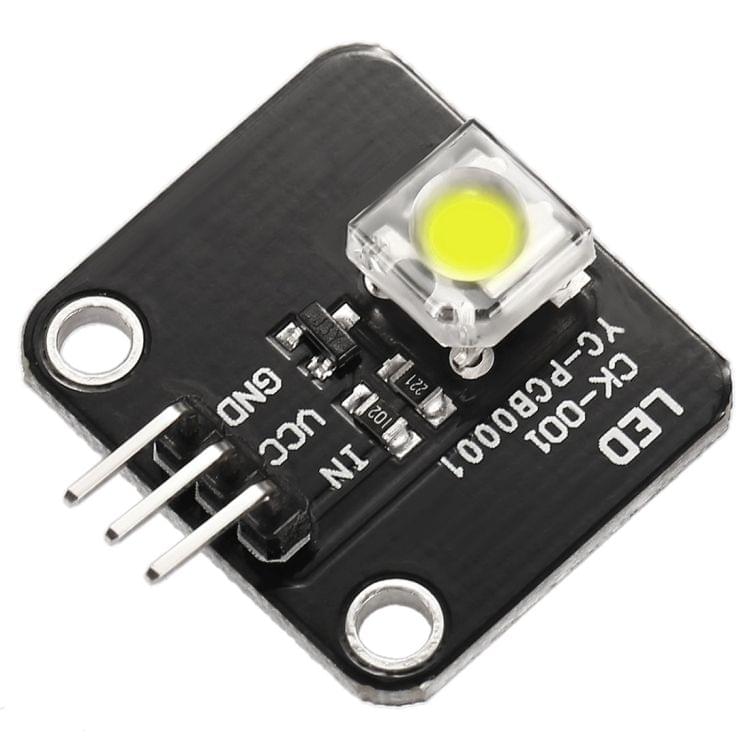 Landa Tianrui LDTR - HM009 Piranha LED Light-emitting Luminous Module for Arduino, Display Color: White
