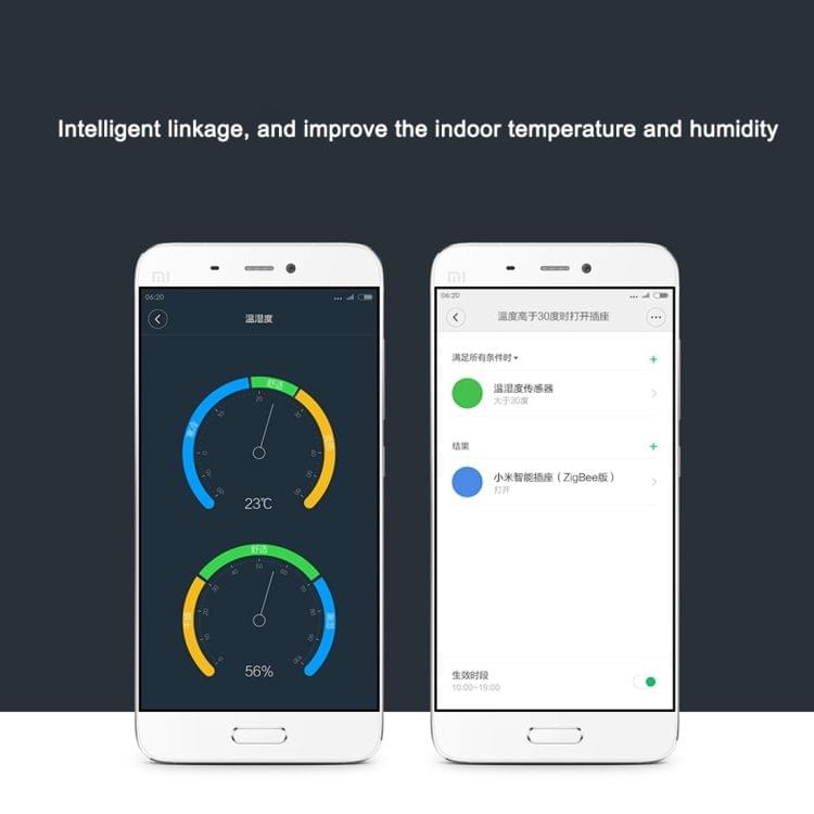 Original Xiaomi Mijia Intelligent Temperature Humidity Sensor for Xiaomi Smart Home Suite Devices, with the Xiaomi Multifunctional Gateway Use (CA1001)