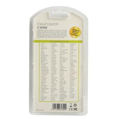 Chunghop Universal A/C Remote Control (K-9098E)(White)