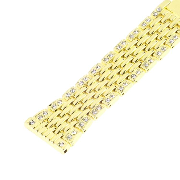 Metal Wrist Strap Watch Band for Samsung Gear S3 (Gold)