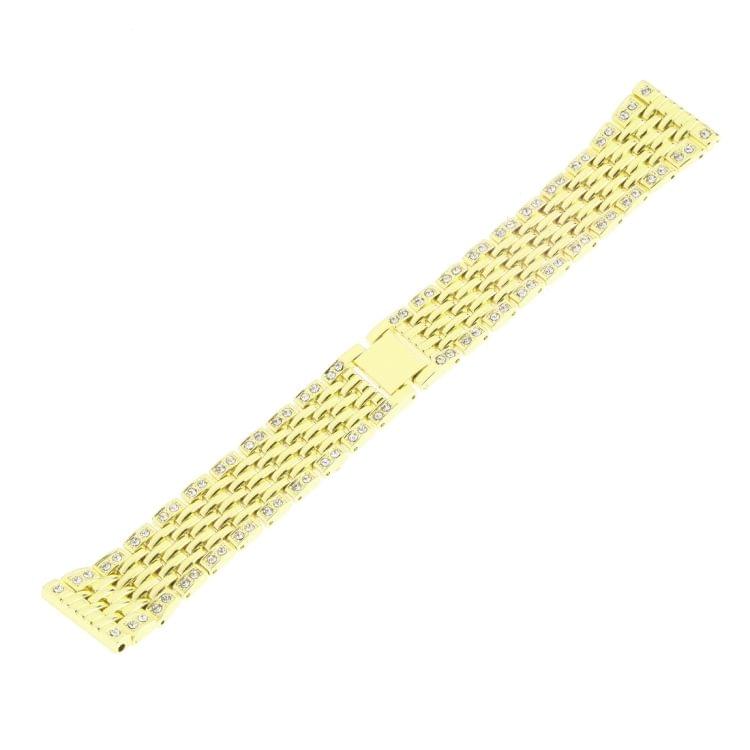 Metal Wrist Strap Watch Band for Samsung Gear S3 (Gold)