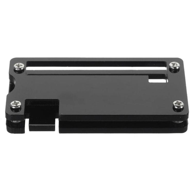 Acrylic Protective Shell Case for Raspberry Pi Zero - Black