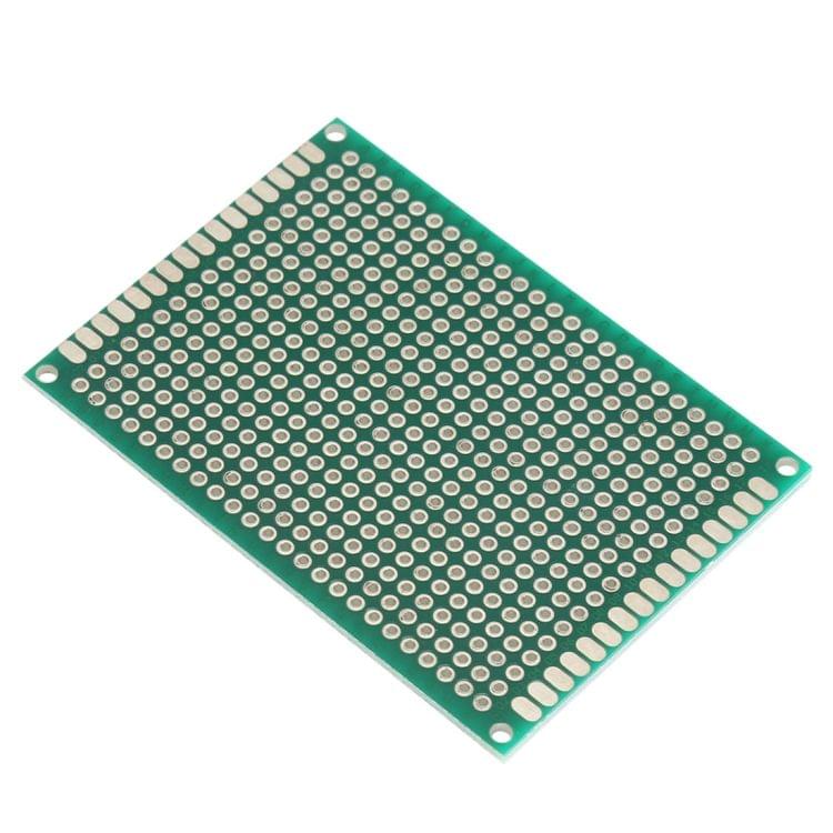 7 in 1 70 x 50mm Double Sided Printed Circuit Board with 40 Pin Header Kit for DIY Project