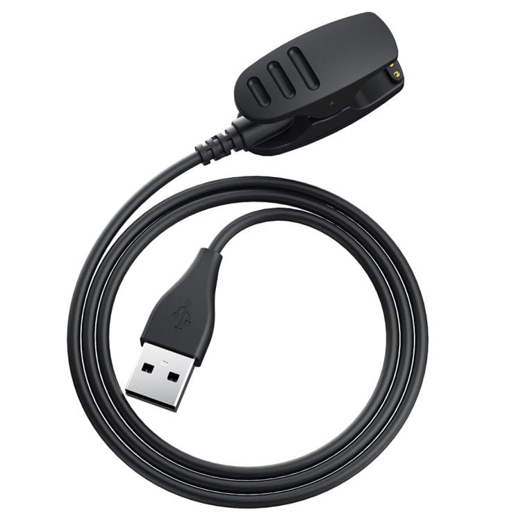 For Suunto Ambit3 Vertical Smart Watch Charger Cable Clamp, Cable Length: 1m(Black)