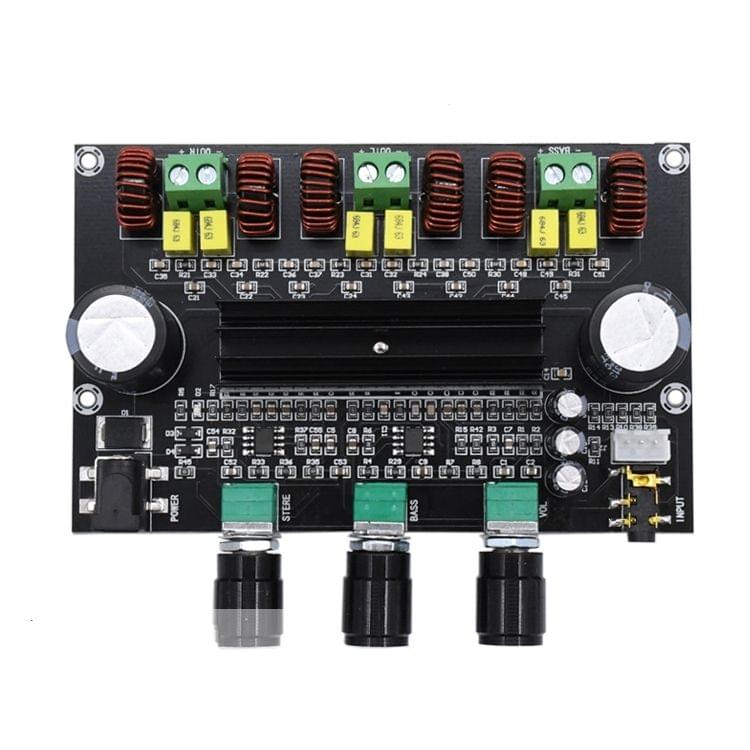 XH-M573 80W+80W+100W High-Power 2.1 Channel Audio TPA3116D2 Digital Power Amplifier Board